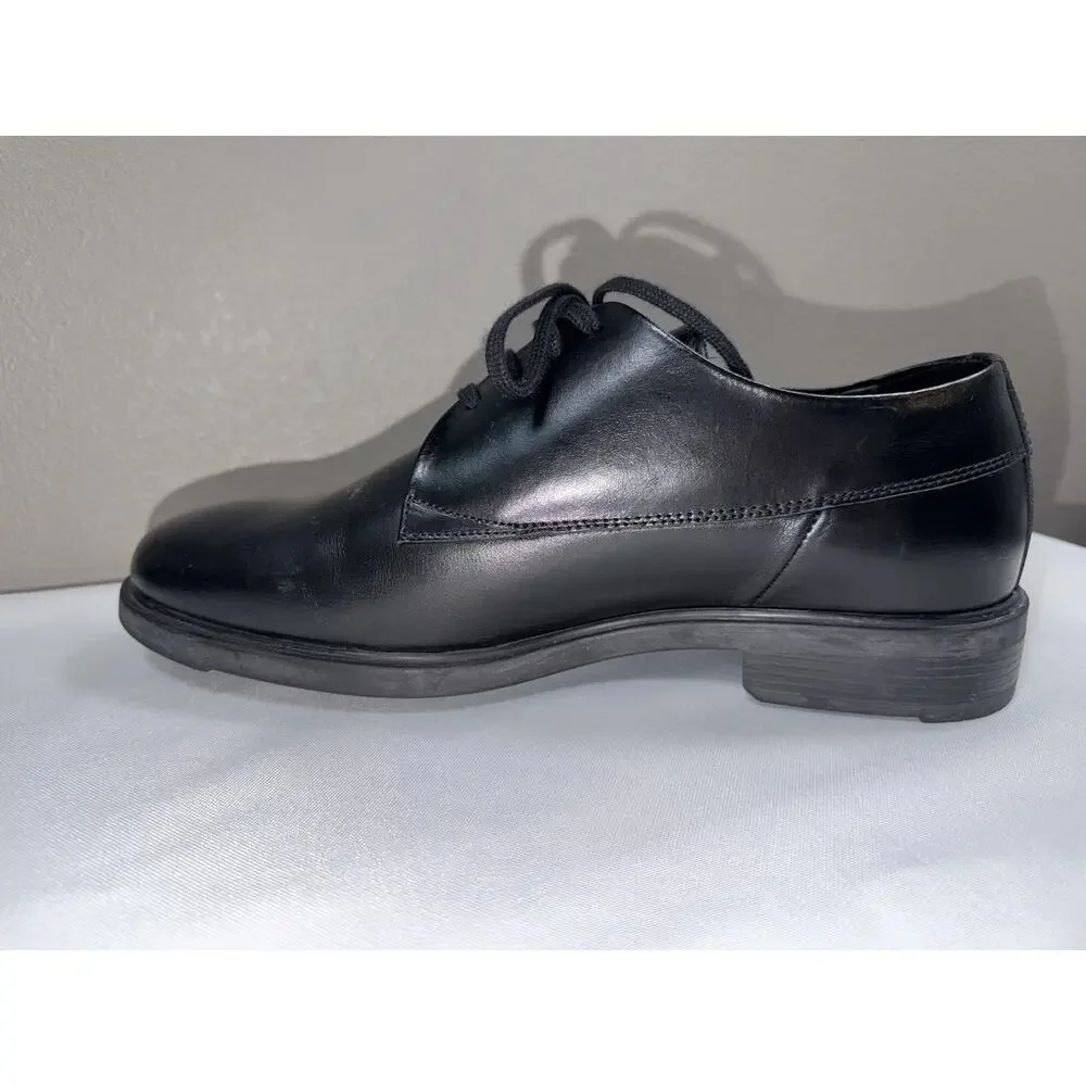 NWOT Shoe The Bear Copenhagen Men’s Size 40 / US 8 Black Leather Oxford Shoes